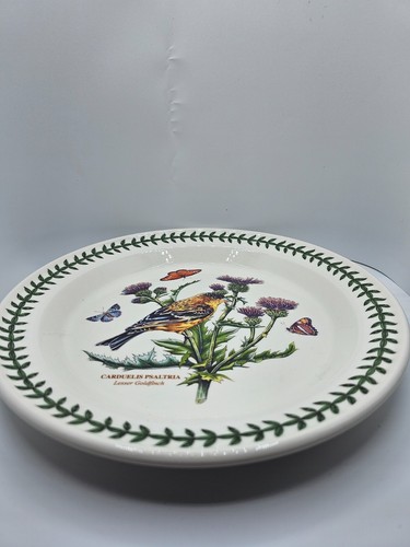 Portmeirion Botanic Garden Birds Carduelis Psaltria Lesser Goldfinch 10.5" Plate