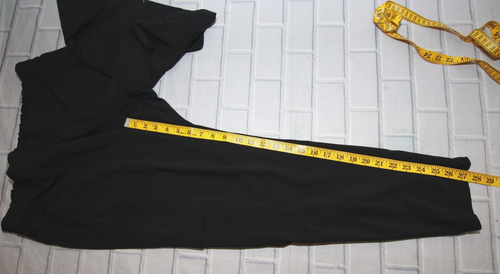 Pantaloni Athleta taglia 12 594971 Chelsea Cargo Utility Pants neri tasche - Foto 5 di 15