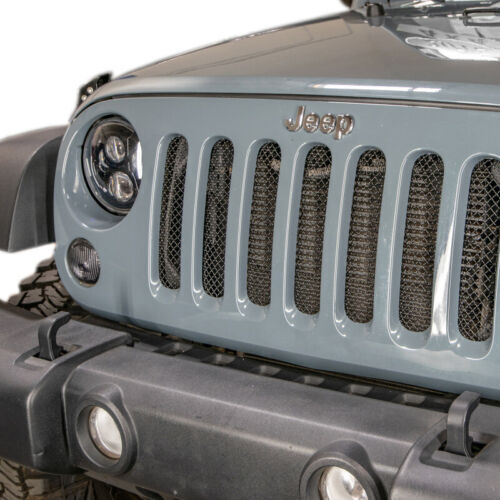 DV8 Offroad D-JP-190010-BK Mesh Grille Fits 07-18 Wrangler (JK) Wrangler (JL) - Picture 10 of 10