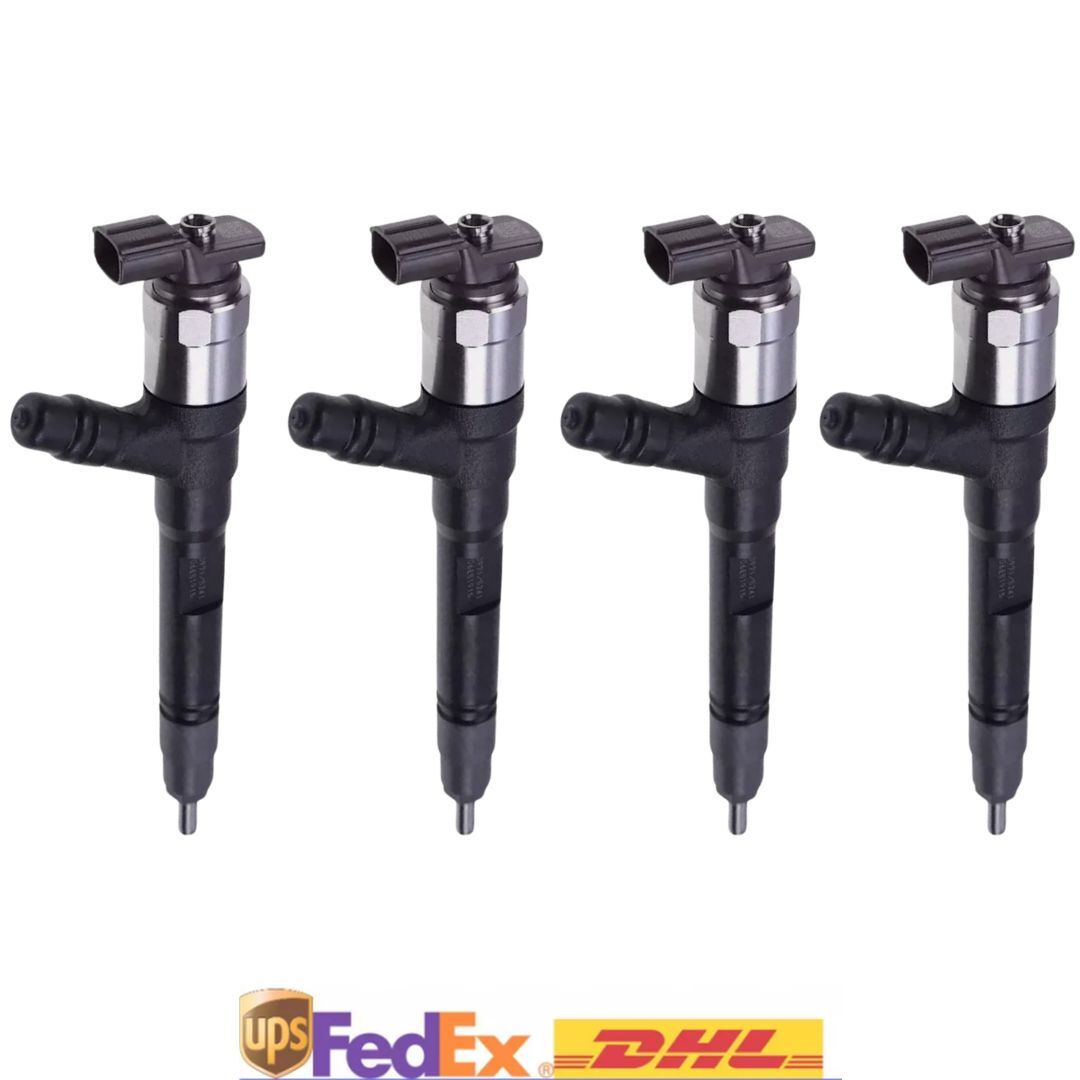 4X Fuel Injector 295050-0970 8-98163524-0 For Isuzu Engine 4LE2 AP