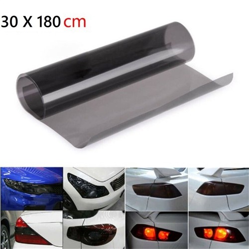 12"x71" Car SUV Headlight Taillight Vinyl Fog Tint Light Film Wrap Protector US - Picture 2 of 9