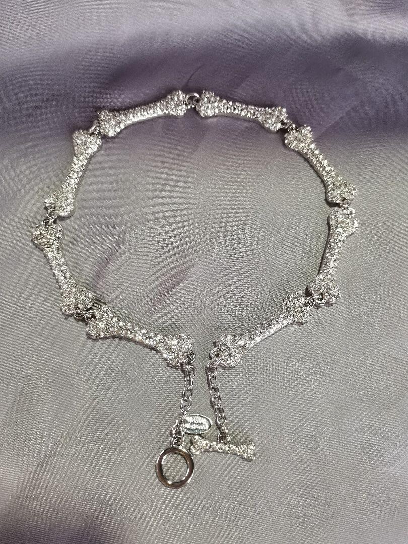 25SS new/Vivienne Westwood 装飾チョーカー Choker Silver Vivienne Westwood Bone Necklace Silver Choker Rare NEW | eBay
