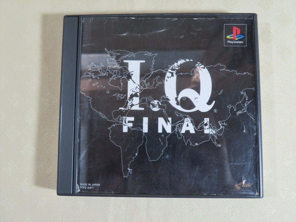 IQ FINAL intelligent qube ps1 playstation sony play station