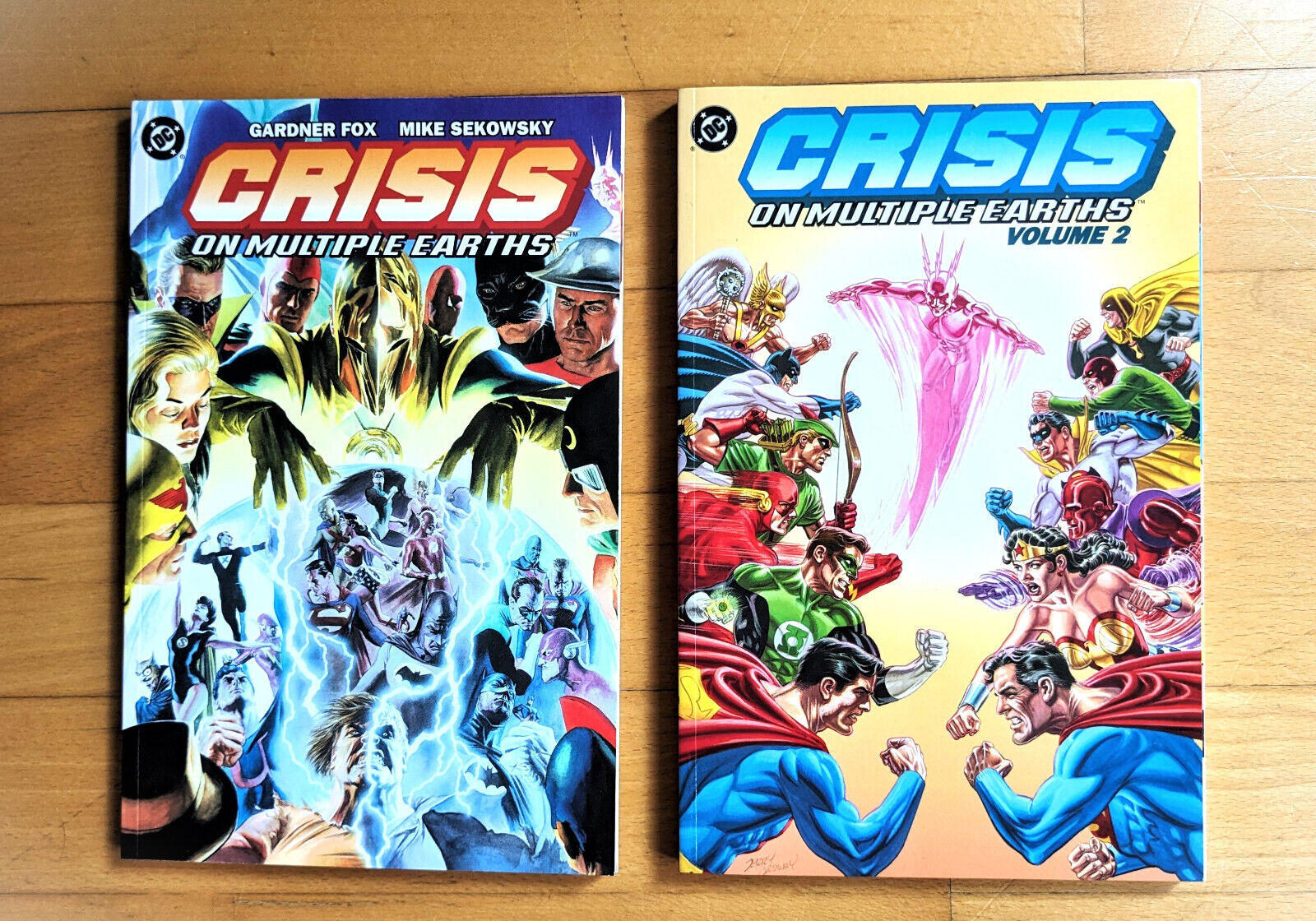 CRISIS ON MULTIPLE EARTHS vols 1-2 JLA JSA Trade Paperbacks TPB  DC Comics