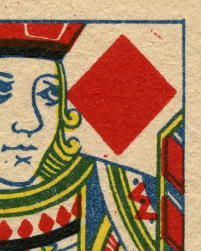 1870 Jack of Diamonds Playing Card POSTER! (up to 24" x 36") - Poker - Knave - Picture 3 of 7