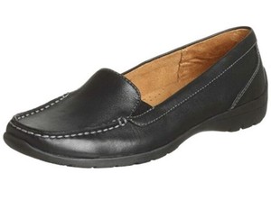 ANBOVER Womens Flat Loafers Casual Leather Driving Slip on Shoes