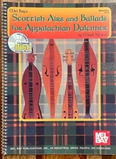 Mel Bay Scottish Airs and Ballads for Appalachian Dulcimer - Book + CD  VG EB2