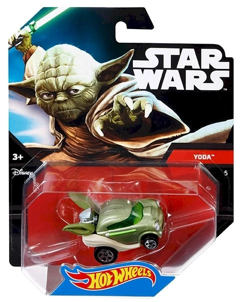 COCHES PERSONAJES HOT WHEELS STAR WARS BB-8 YODA DARTH VADER BOBA FETT Foto 3 de 4