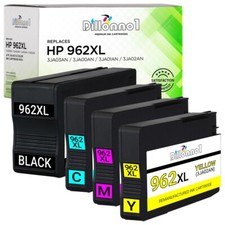 4PK Fits HP 962XL Ink Cartridges for HP Officejet Pro 9010 9015 9018 9020 AIO
