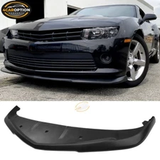Fits 14-15 Chevy Camaro V6 LT LS OE Factory Style GFX PU Front Bumper Lip