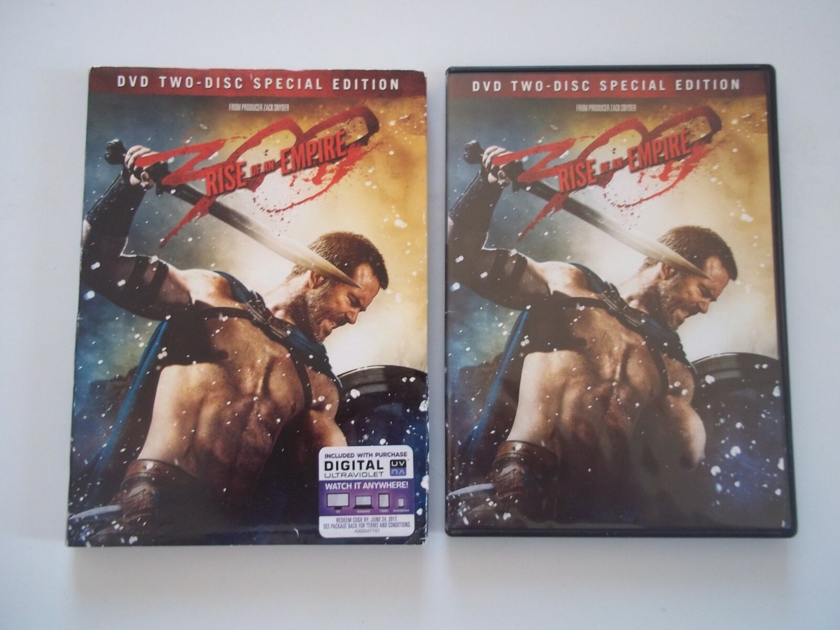 DVD 2 Disc 300: RISE OF AN EMPIRE, BONUS MATERIAL Eva Green
