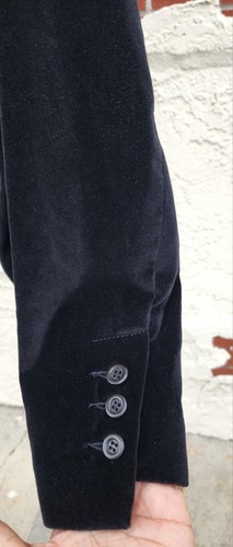 SMALL petite ? women LUCKY BRAND black blazer jacket one button long sleeve - Picture 14 of 22