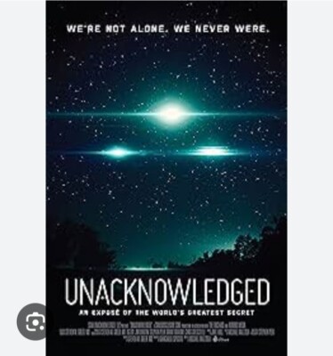 [Orig. Movie Poster]Unacknowledged: An Expose of the World's Greatest Secret