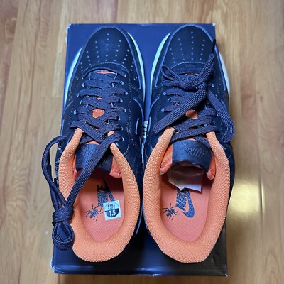 NIKE AIR FORCE 1 '07 PRM HALLOWEEN GLOW IN THE DARK BLACK DC8891