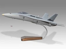 McDonnell Douglas FA-18 Hornet RAAF A21-1 Desk Wood Aircraft Model Small 1/72