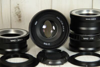 Anamorphic Look Helios 44M 58mm f/2   Vintage Soviet Lens KMZ    Bokeh & Flare