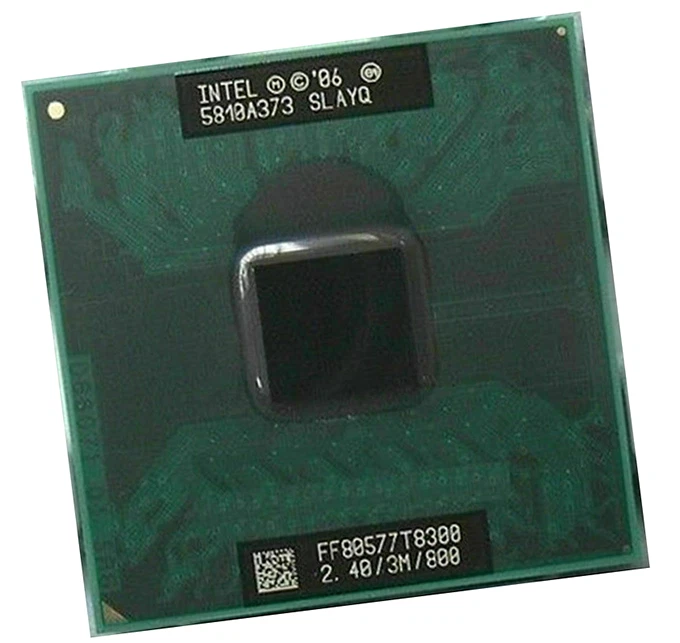 1PC Socket P SLAYQ 2.4GHz 3MB 800MHz CPU Processor Core 2 Duo Mobile T8300  - Image 2 of 2