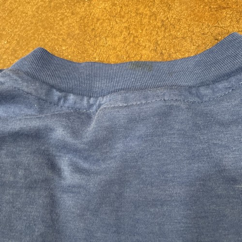 Vintage Hanes 50/50 Combed Large New Jersey State Police 99th Class T Shirt Blue - Picture 10 of 10