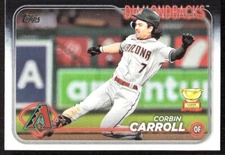 2024 8511C Topps Corbin Carroll Arizona Diamondbacks #156