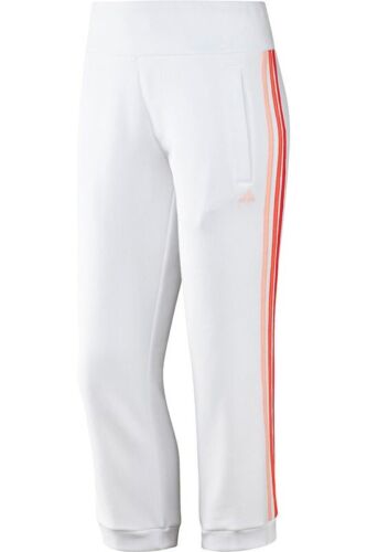 Adidas Femmes 3/4 Pantalon de Sport Essentials 3S Saison Cup, Blanc, XXS, Neuf - Photo 1/1