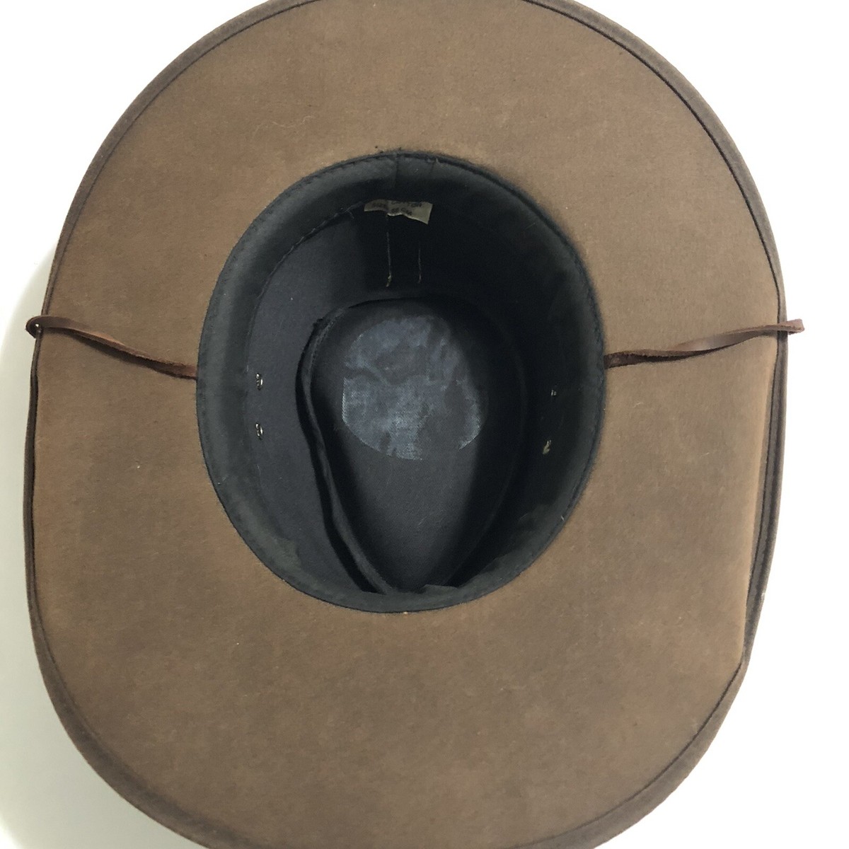 Western Cowboy Outback Hat Kangaroo Logo Size 55 CM Small Brown