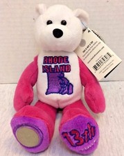 Limited Treasures State Quarters Coin Collectible Teddy Bears Rhode Island 13