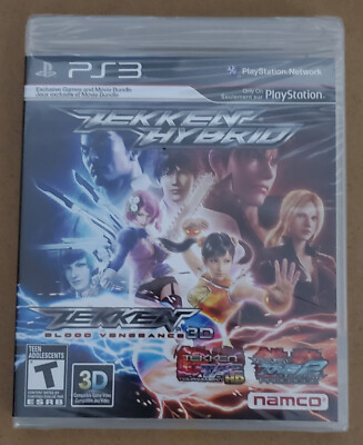 TEKKEN HYBRID SONY PLAYSTATION 3 2011 NAMCO PS3 BRAND NEW SEALED TAG TOURNAMENT