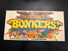 Vintage Bonkers Board Game 1978 Parker Brothers Family Games Complete