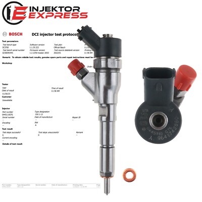 0445110076 Bosch Injektor Einspritzdüse Peugeot Citroen 2.0 HDI  9641742880