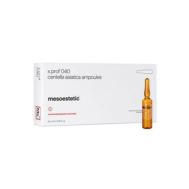 Mesoestetic X.Prof 040 Centella Asiatica Ampoules 10x2ml #usau