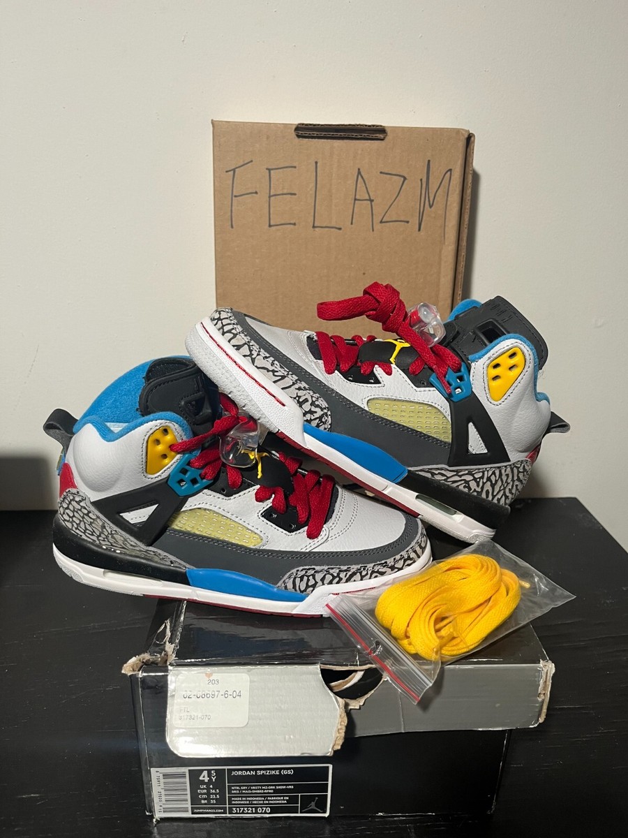 2011 brand new Air Jordan Spizike Bordeaux 317321-070 GS SZ  display picture 2