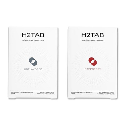 H2TAB Molecular Hydrogen Tablets Concentrated Nano Bubbles for Instant Energy