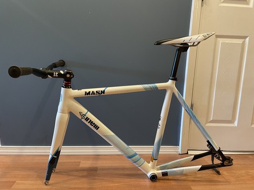 Cinelli Mash Parallax Cyanotype Track Frameset CL 54 CM - Picture 1 of 11