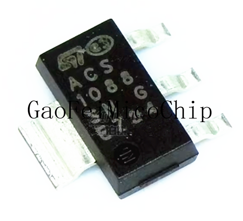 10PCS ACS108-8SN ACS108-8SN-TR ACS1088 ACS-1088-SN 1088 SOT-223 IC