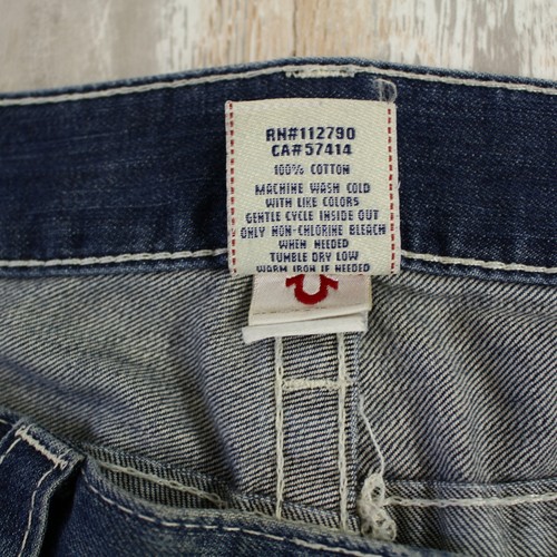 True religion ricky relaxed straight jeans Size 34x30 - Picture 10 of 10