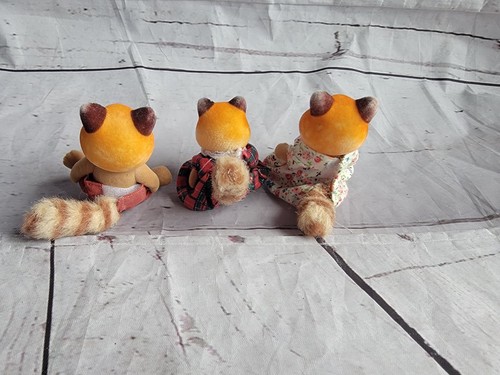Calico Critters Sylvanian Families Red Panda Family Retired Set of 3 READ - Picture 5 of 6