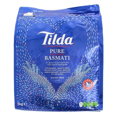 Tilda Basmatireis 5kg Langkorn Basmati Reis Pure Original Basmati