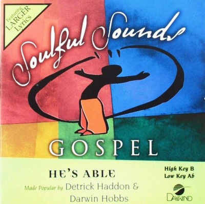 HE'S ABLE ACCOMPANIMENT/PERFORMANCE TRACK / NEW Audio CD