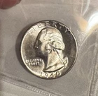 1940 P Choice BU Silver Washington Quarter , See Video