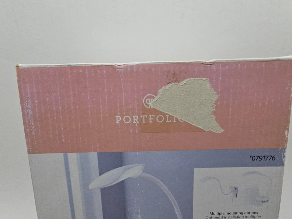 Lámpara de Escritorio Portfolio • Nueva en Caja Original • Blanca (#0791776) [153] Foto 3 de 4