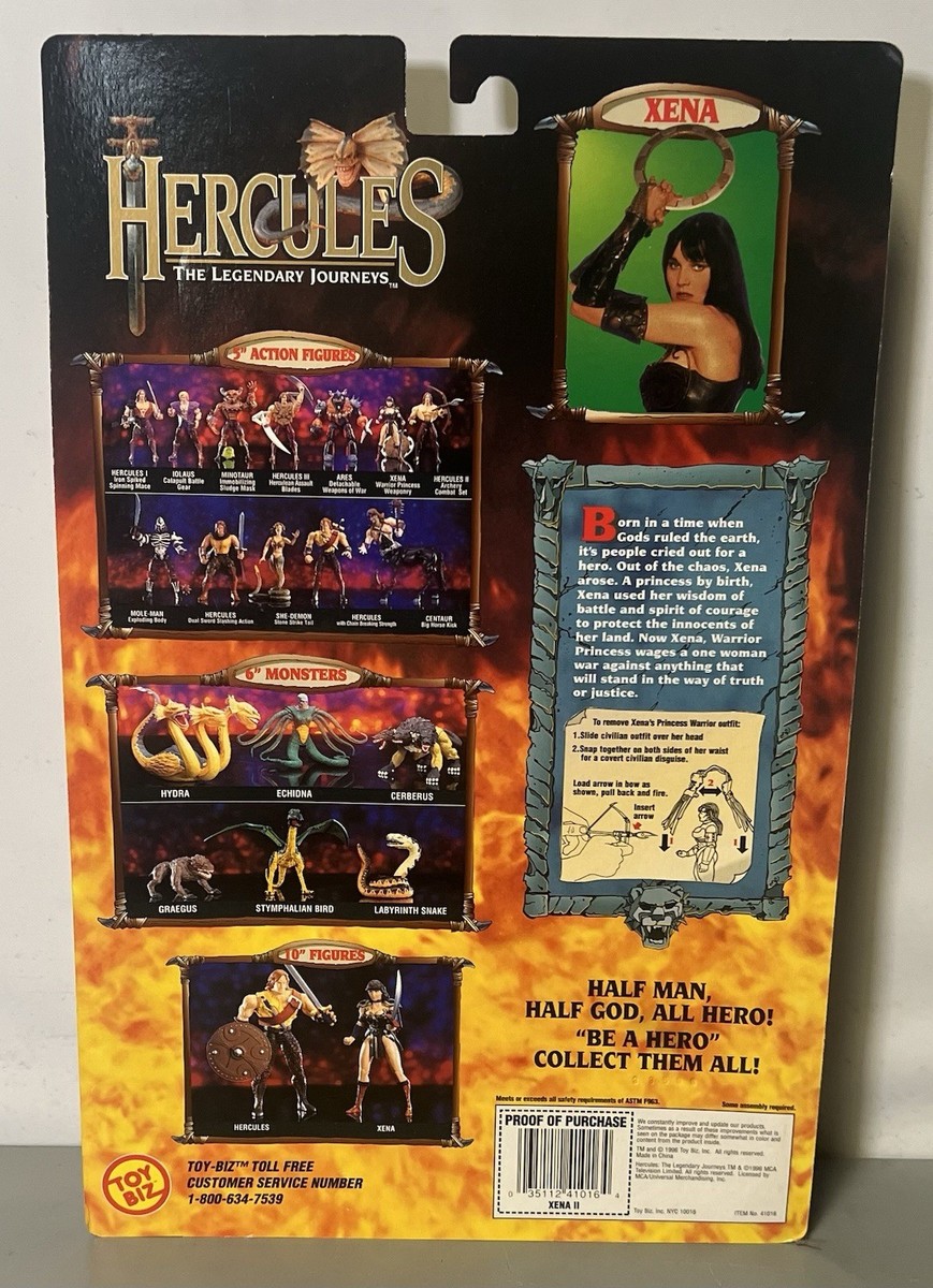 ToyBiz Hercules Xena Ii Action Figure for sale online | eBay