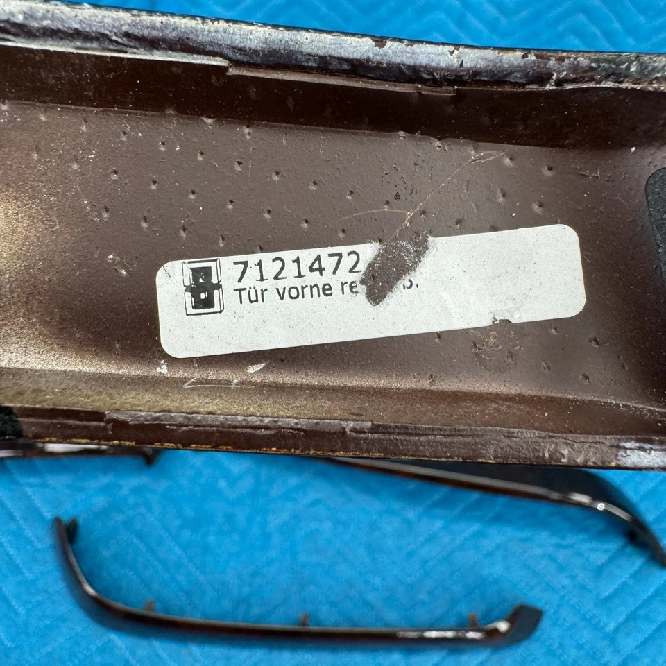 Juego de molduras interiores de madera BMW 325i E90 2006-2008 OEM 7132853 7121471 7121472 Foto 2 de 4