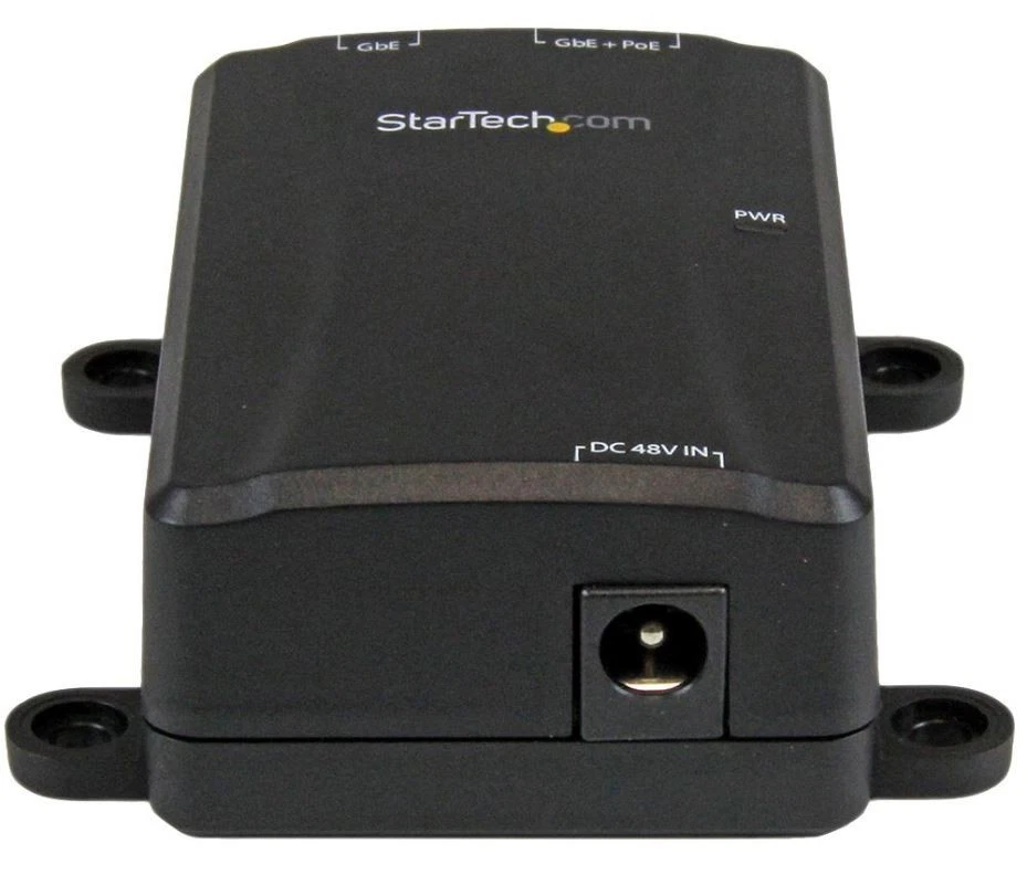 STARTECH - Penyuntik PoE+ 1-Port Gigabit Midspan, 802.3at dan 802.3af - Image 2 of 3