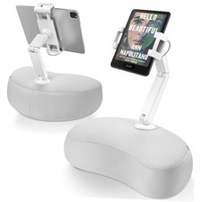 Kindle Tablet Pillow Stand, iPad Pillow Holder for Lap with Soft Bean Bag,