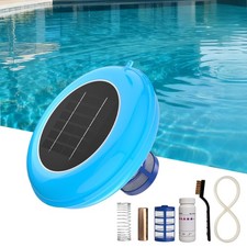 Solar Pool Ionizer, Copper Floating Cleaner, Use up to 85% Less Chlorine, Ide...