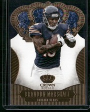 2013 Panini Crown Royale #15 Brandon Marshall Bronze (Die Cut Crown)