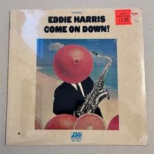 SEALED!! Eddie Harris "Come On Down!" 1st US Jazz 1970 Lp Atlantic SD 1554 Funk