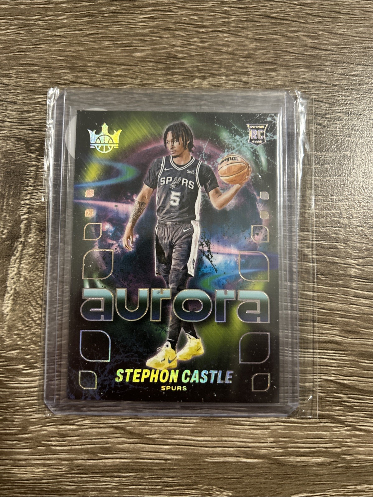 2024-25 Panini Court Kings Stephon Castle Aurora case hit SSP