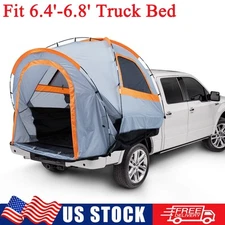 Pickup Truck Bed Camping Tent 6.4-6.8ft Outdoor Waterproof PU2000 for 2 Person