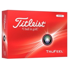Titleist TruFeel Golf Balls White or Yellow- 2 DOZEN SPECIAL OFFER & COFFEE MUG